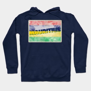 Mauritius Vintage style retro souvenir Hoodie